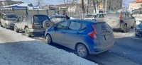 Очевидцев аварии у дома на улице Милицейской ищут в Южно-Сахалинске, Фото: 3