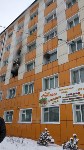 При пожаре в общежитии в Корсакове погиб молодой мужчина, Фото: 5