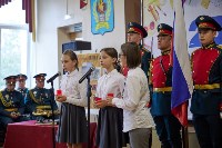 Парту героя открыли в школе № 23 Южно-Сахалинска, Фото: 7