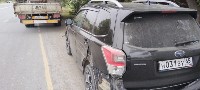Очевидцев столкновения Subaru Forester и Hino Ranger ищут в Южно-Сахалинске, Фото: 1