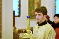 Праздничная литургия прошла в Воскресенском кафедральном соборе в Южно-Сахалинске, Фото: 3