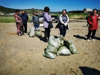 Соревнования по сбору мусора "Чистые острова" прошли в Томари, Фото: 5