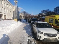 Здание областного суда оцепили в Южно-Сахалинске, Фото: 3