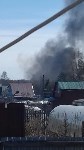 Пожарный автомобиль завяз на дороге на пути к пожару в Южно-Сахалинске, Фото: 2