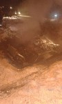 Toyota Verossa врезалась в столб и загорелась в Южно-Сахалинске, Фото: 5