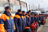Сахалинские спасатели отрабатывают действия на случай ЧП при лесных пожарах, Фото: 2