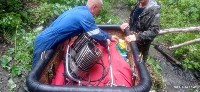 На Сахалине продолжается операция по спасению воздушного шара, Фото: 1