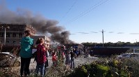 На территории будущей школы в Дальнем вспыхнул пожар, Фото: 10
