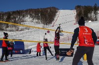 Сахалинцы готовятся к предстоящему этапу Кубка России по волейболу на снегу, Фото: 2