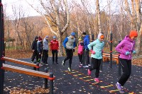 Первая тренировка "Клуба любителей бега" прошла в парке Южно-Сахалинска , Фото: 7