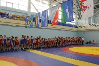 Спортсмены из 8 населенных пунктов острова приняли участие в турнире по вольной борьбе в Ногликах , Фото: 2