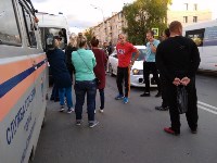 На пешеходном переходе в Южно-Сахалинске  автомобиль сбил женщину, Фото: 5