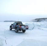 Джиперы пересекли пролив Невельского по льду , Фото: 5