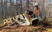 На Сахалине активисты "Поискового движения России" вывезли из леса остов самолёта Ил-10, Фото: 5