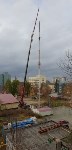В районе городского парка в Южно-Сахалинске демонтируют 60-метровую антенну, Фото: 6