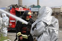 Горящий поезд с людьми потушили пожарные Южно-Сахалинска , Фото: 5