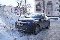 Снежная горка для детей вместо незаконной парковки появилась в Хомутово, Фото: 4
