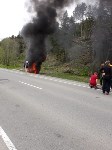 Мужчина сгорел и две женщины пострадали из-за пожара в машине на Ловецком перевале, Фото: 3