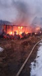 Жилой дачный дом сгорел в Охе, Фото: 5