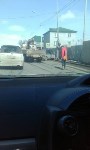 Иномарка врезалась в светофор в Южно-Сахалинске, Фото: 1
