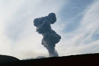 Вулкан на Парамушире выбросил столб пепла высотой 4 километра, Фото: 3
