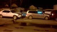 Четыре автомобиля столкнулись в Южно-Сахалинске, Фото: 2