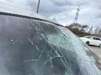 Универсал и внедорожник жёстко столкнулись в Южно-Сахалинске, Фото: 1