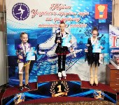 Сахалинские фигуристы завоевали несколько призовых мест на Кубке Приморского края, Фото: 3