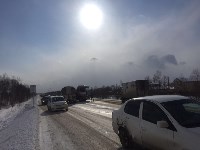 Бензовоз и хэтчбэк столкнулись в Южно-Сахалинске, Фото: 5