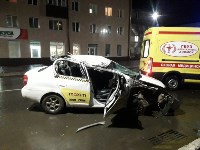 Нетрезвый таксист врезался в самосвал в Холмске, Фото: 8