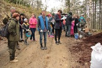Две тысячи саженцев высадили на западном склоне «Горного воздуха», Фото: 10