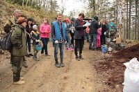 Две тысячи саженцев высадили на западном склоне «Горного воздуха», Фото: 9