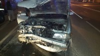 Два автомобиля столкнулись в Хомутово в ночь с 7 на 8 октября, Фото: 1