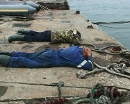 На Сахалине задержана группа браконьеров,  добывающих крабов, Фото: 8
