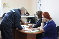 Избирательный участок в аэропорту Южно-Сахалинска , Фото: 11