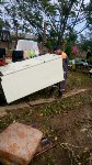 Сахалинские спасатели расчищают ЛЭП, поврежденные во время циклона, в Приморье, Фото: 7