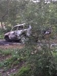 В Синегорске сгорел внедорожник, Фото: 2