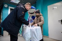 "Сахалинские Акулы" исполнили мечту маленького жителя села Шебунино, Фото: 1