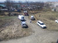 На окраине Южно-Сахалинска нашли мину, Фото: 2