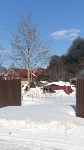 Пожар в Большой Елани тушат в Южно-Сахалинске, Фото: 3