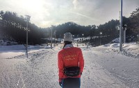 Сахалинские лыжники опробовали трассы олимпийского Пхенчхана, Фото: 7
