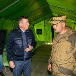Губернатор посетил военный полигон, Фото: 3