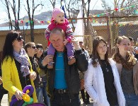 Несколько тысяч гостей принял в День Победы парк Южно-Сахалинска , Фото: 9