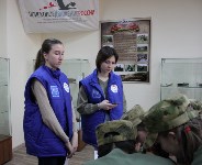 Сахалинские школьницы состязались в разборе автомата Калашникова , Фото: 1