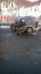 Бензовоз и небольшой внедорожник столкнулись на трассе Южно-Сахалинск – Углегорск, Фото: 2