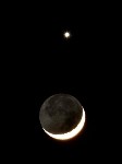 "Это чудо": жители Сахалина наблюдали сближение Венеры и Луны, Фото: 5