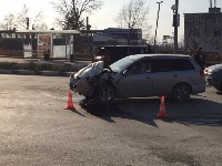 Девушка-водитель пострадала в ДТП в Южно-Сахалинске, Фото: 1