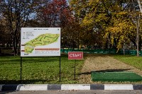 Площадка для игры в гольф открылась в городском парке Южно-Сахалинска, Фото: 2