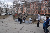 Уборка дворов и улиц в Южно-Сахалинске, Фото: 57