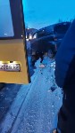 Люди пострадали в лобовом ДТП в Долинском районе, Фото: 4